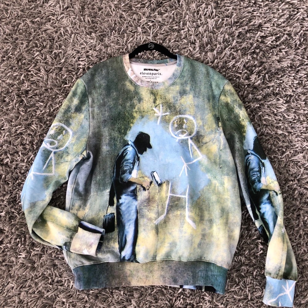 Eleven Paris Graffiti Sweatshirt